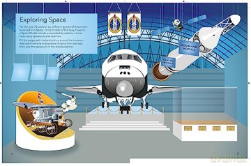 Space Sticker Book - Fiona Watt [KSIĄŻKA]
