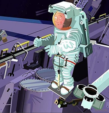 Space Sticker Book - Fiona Watt [KSIĄŻKA]