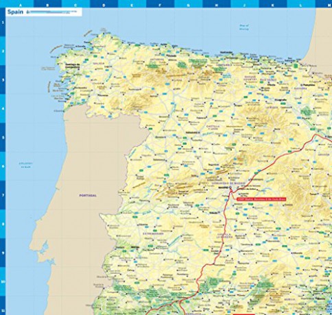 Spain Planning Map [KSIĄŻKA]