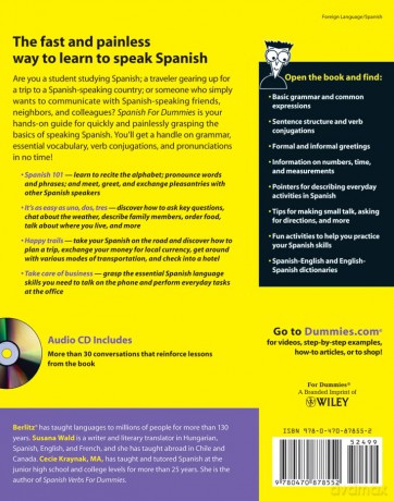 Spanish For Dummies [KSIĄŻKA]