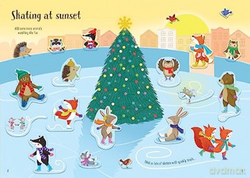 Sparkly Winter Sticker Book - Alice Beecham [KSIĄŻKA]