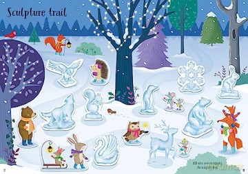 Sparkly Winter Sticker Book - Alice Beecham [KSIĄŻKA]