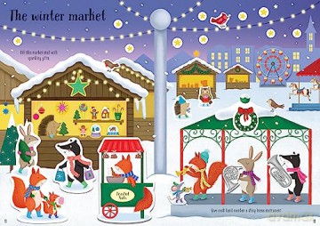 Sparkly Winter Sticker Book - Alice Beecham [KSIĄŻKA]
