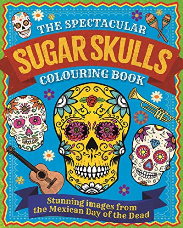 Spectacular Sugar Skulls Colouring Book - Tansy Willow [KSIĄŻKA]