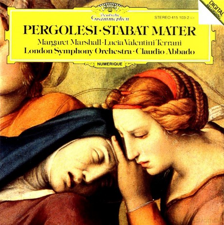 Marshal,Terrani,Abbado,London Sym.Oech.: Pergolesi:Statat Mater [CD]