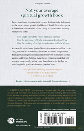 Spiritual Maturity: Principles Of Spiri0 - J Oswald Sanders [KSIĄŻKA]