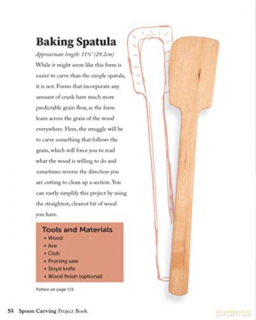 Spoon Carving Project Book - Emmet Van Driesche [KSIĄŻKA]