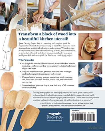 Spoon Carving Project Book - Emmet Van Driesche [KSIĄŻKA]