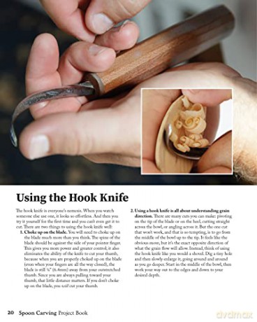 Spoon Carving Project Book - Emmet Van Driesche [KSIĄŻKA]