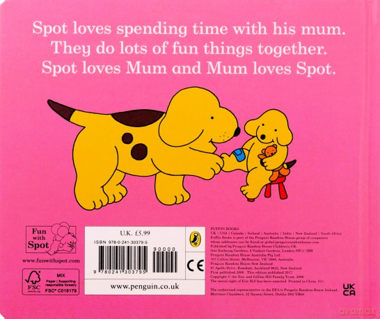 Spot Loves His Mum - Eric Hill [KSIĄŻKA]
