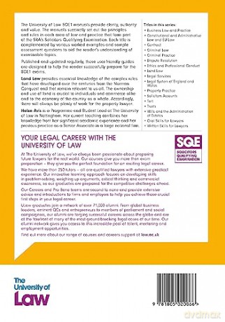 Sqe Land Law 3e - Helen Avis [KSIĄŻKA]