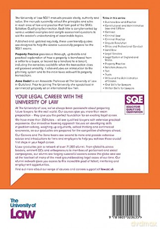 Sqe Property Practice 3e - Anne Rodell [KSIĄŻKA]