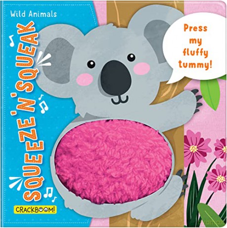 Squeeze N Squeak Wild Animals [KSIĄŻKA]