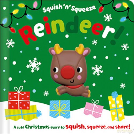Squish N Squeeze Reindeer - Alice Fewery [KSIĄŻKA]