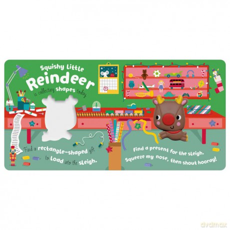 Squish N Squeeze Reindeer - Alice Fewery [KSIĄŻKA]