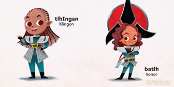 Star Trek Babys First Klingon Words - Insight Kids [KSIĄŻKA]