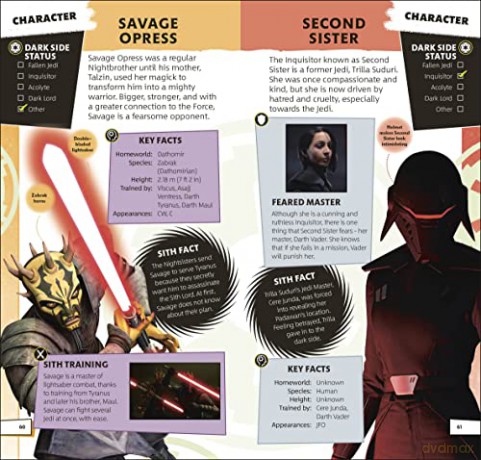 Star Wars The Dark Side Pocket Expert - Catherine Saunders [KSIĄŻKA]