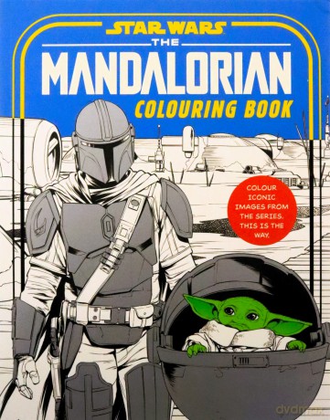 Star Wars The Mandalorian Colouring Book - Walt Disney [KSIĄŻKA]
