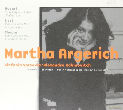 Marta Argerich: Mozart, Liszt, Chopin (digipack) [CD]