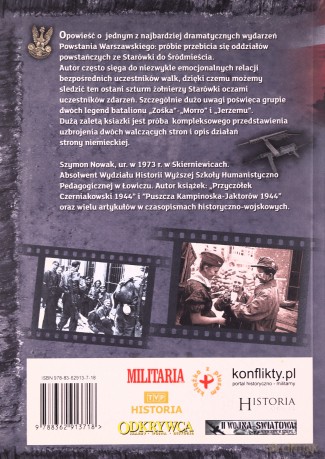 Ostatni Szturm Ze Starówki Do Śródmieścia 1944 - Nowak Szymon [KSIĄŻKA]