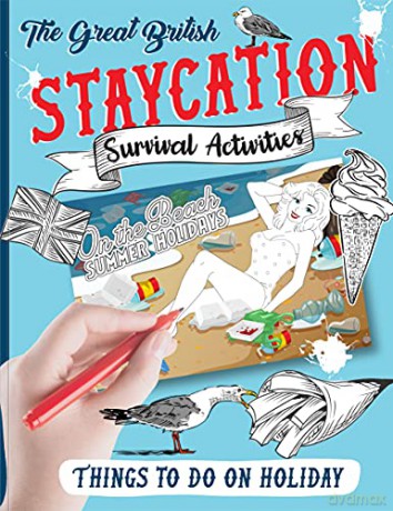 Staycation Survival Activities Book - Boxer Gifts [KSIĄŻKA]