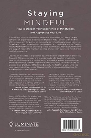 Staying Mindful - Griffiths Annee [KSIĄŻKA]