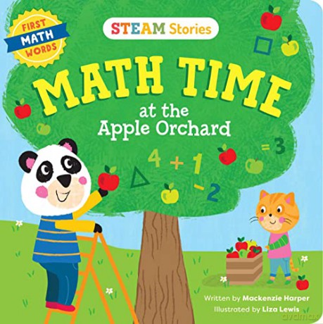 Steam Stories Math Time At The Apple Orc - Mackenzie Harper [KSIĄŻKA]