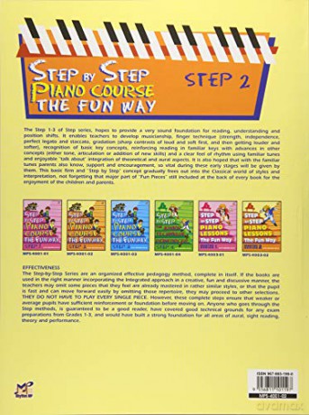 Step By Step Piano Course:The Fun Way 2 - Geraldine Law-Lee [KSIĄŻKA]