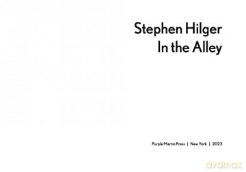 Stephen Hilger In The Alley Hb - Kayafas Spe Hilger [KSIĄŻKA]