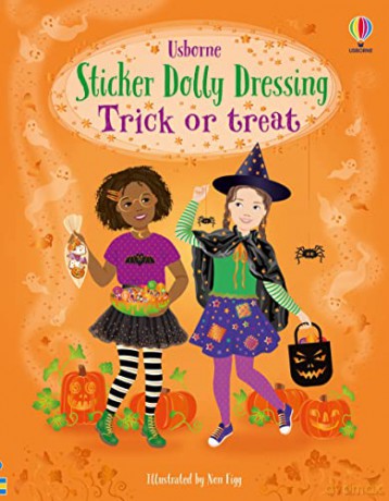 Sticker Dolly Dressing Trick Or Treat - Fiona Watt [KSIĄŻKA]