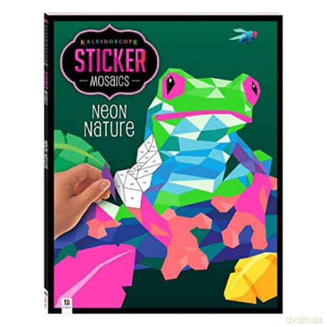 Sticker Mosaics Neon Nature [KSIĄŻKA]