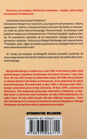 Oznaczona Numerem Viii/1 387 Przeżyła Jako Dziecko W Theresienst - M. Kleinberger [KSIĄŻKA]