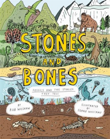 Stones And Bones Fossils And The Stori - Rob Wilsher [KSIĄŻKA]