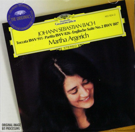 Martha Argerich: Bach: Tocatta, Partita, English Suite [CD]