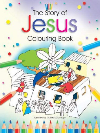 Story Of Jesus Colouring Book - Bethan James [KSIĄŻKA]
