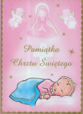 Pamiątka Chrztu Świętego Różowatw [KSIĄŻKA]