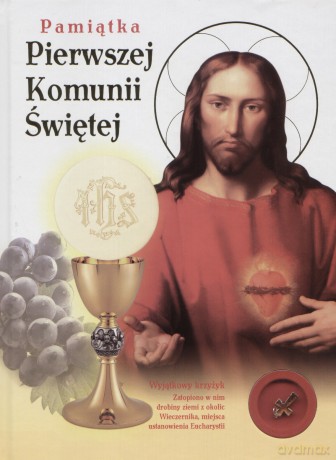 Pamiątka I Komunii Świętej + Wyjątkowy Krzyżyk [KSIĄŻKA]