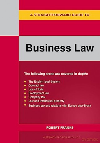 Straightforward Guide Business Law 2023 - Robert Franks [KSIĄŻKA]