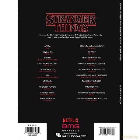 Stranger Things Music From The Netflix S [KSIĄŻKA]