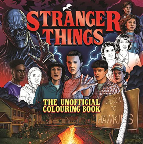 Stranger Things The Unofficial Colouring [KSIĄŻKA]