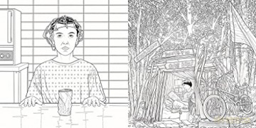 Stranger Things The Unofficial Colouring [KSIĄŻKA]