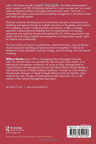 Strategic Pharmaceutical Marketing Manag - Mithun Nandy [KSIĄŻKA]