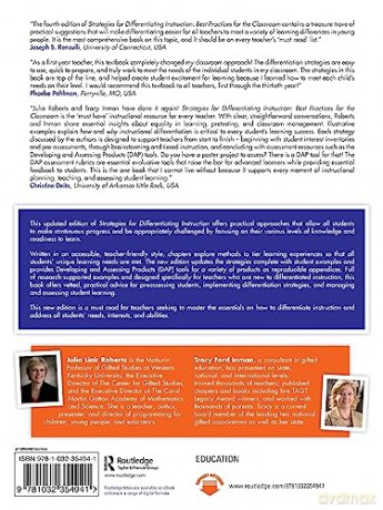 Strategies For Differentiating Instructi - Julia Link Roberts [KSIĄŻKA]