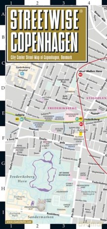 Streetwise Copenhagen Map Laminated - Michelin [KSIĄŻKA]