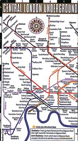 Streetwise London Underground Map Lamina - Michelin [KSIĄŻKA]