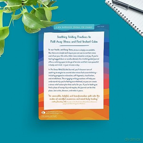 Stress Relief Guided Journal - Patrick Fanning [KSIĄŻKA]