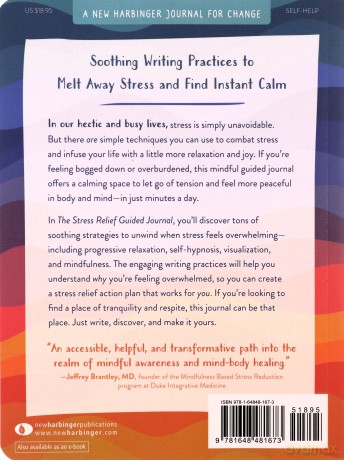 Stress Relief Guided Journal - Patrick Fanning [KSIĄŻKA]