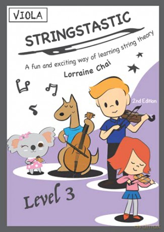 Stringstastic Level 3 Viola Junior - Lorraine Chai [KSIĄŻKA]