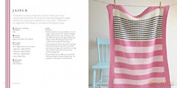 Stripy Blankets To Crochet - Haafner Linssen [KSIĄŻKA]