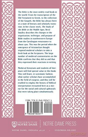 Study Of The Bible In The Middle Ages - Smalley [KSIĄŻKA]